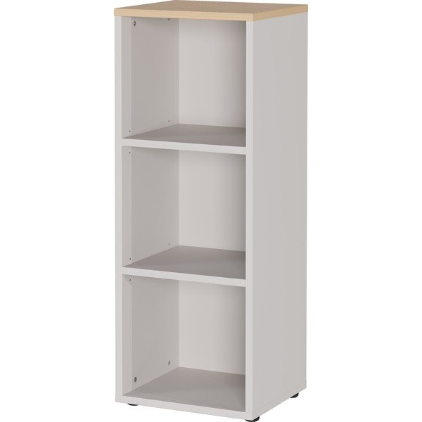 Kremowy regał z matowym wykończeniem 45x120x40 cm Lissabon – Germania