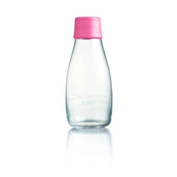 Fuksjowa butelka ze szkła ReTap, 300 ml