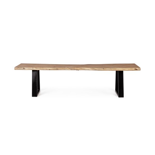 Drewniana ławka w naturalnym kolorze Artur – Bizzotto