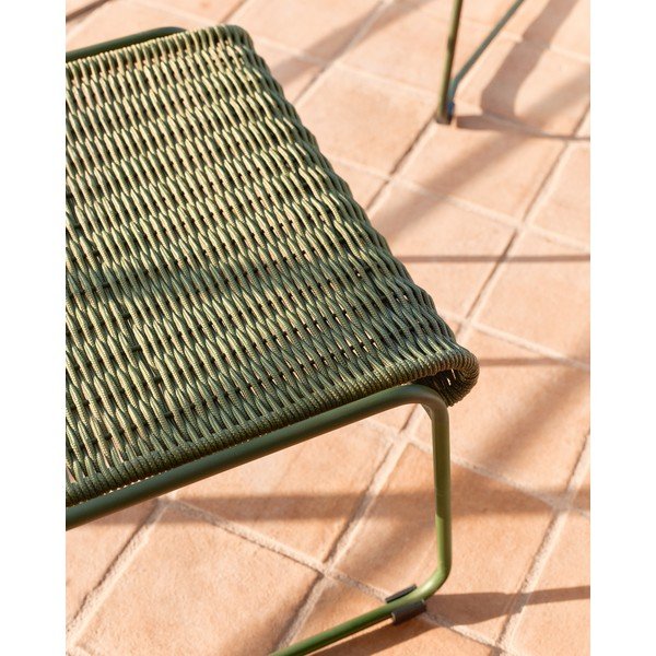 Zielony podnóżek ogrodowy Maurina – Kave Home-image-4