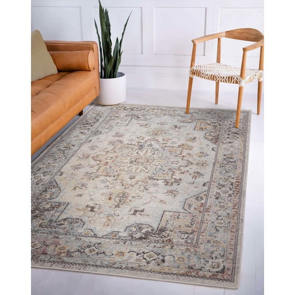 Kremowy dywan 200x290 cm Flores – Asiatic Carpets-image-2
