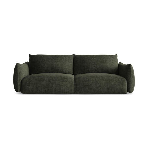 Zielona rozkładana sofa 230 cm Leila – Makamii