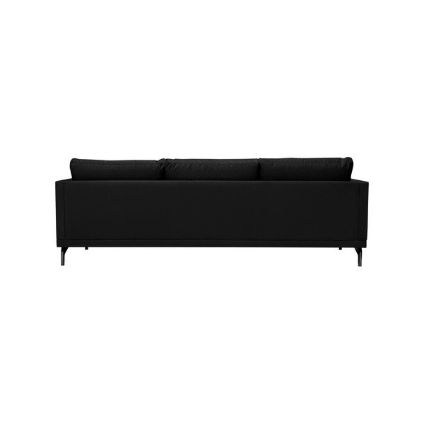 Czarna sofa z czarną konstrukcją Windsor & Co Sofas Jupiter-image-3