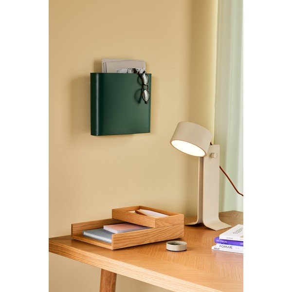 Beżowa lampa stołowa (wysokość 32 cm) Crea – Hübsch-image-1