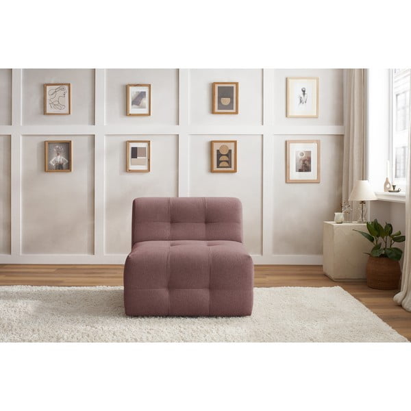 Ciemnoróżowy moduł sofy Kleber – Bobochic Paris-image-1