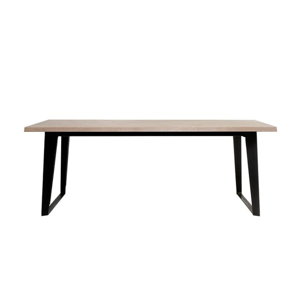 Stół z drewna białego dębu Unique Furniture Novara