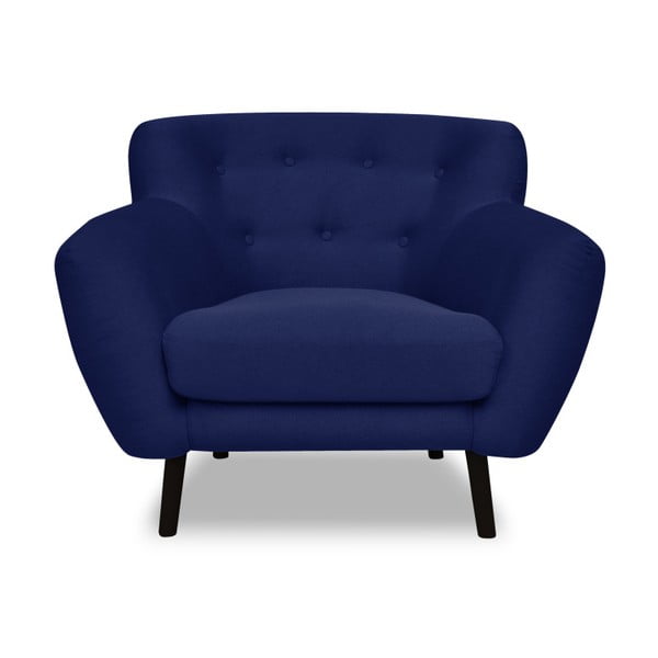 Niebieski fotel Cosmopolitan design Hampstead