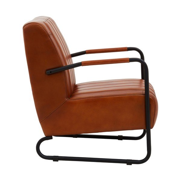 Brązowy skórzany fotel Buffalo – Premier Housewares-image-2