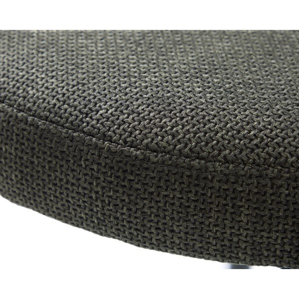 Ciemnoszary metalowy stołek Pelican – Unique Furniture-image-3