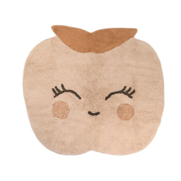 Beżowy dywan dziecięcy 95x105 cm Candy Apple – Nattiot