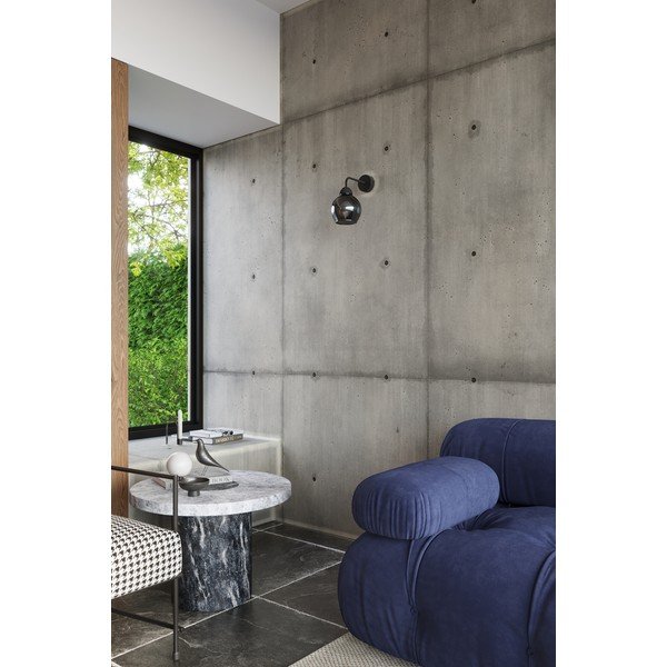 Czarny kinkiet ø 15 cm Grande – Sollux-image-1