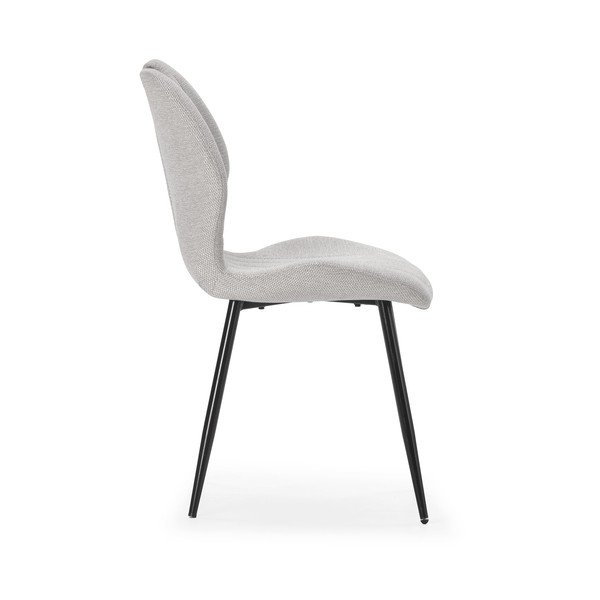 Jasnoszare krzesła zestaw 4 szt. Muli – Marckeric-image-3