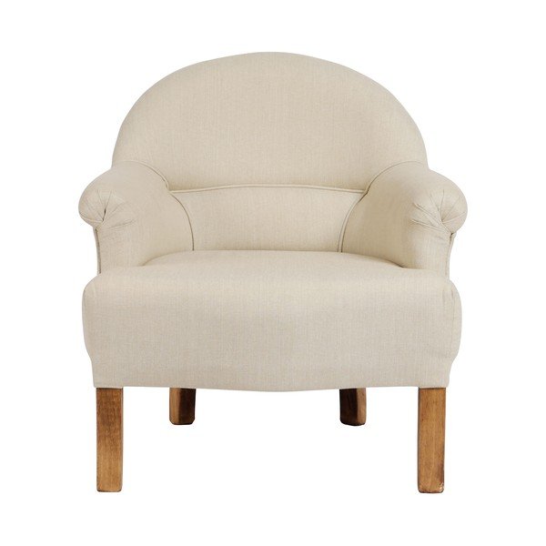 Kremowy fotel Chambray – Comptoir de Famille