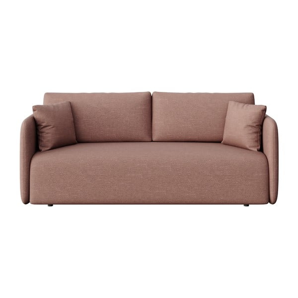 Różowa rozkładana sofa 220 cm Chaum – Rodier
