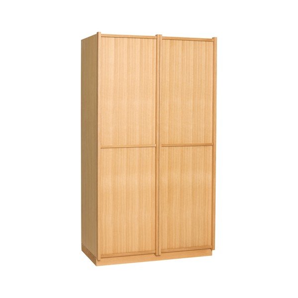 Szafa w dekorze dębu w naturalnym kolorze 100x181x55 cm Kura – Hübsch