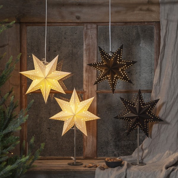 Czarna świąteczna dekoracja świetlna Bobo – Star Trading