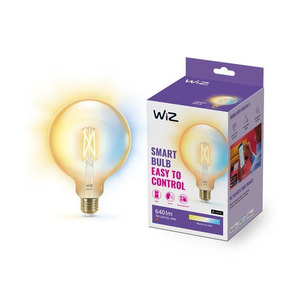 Inteligentna żarówka filamentowa z gwintem E27, 7 W – WiZ