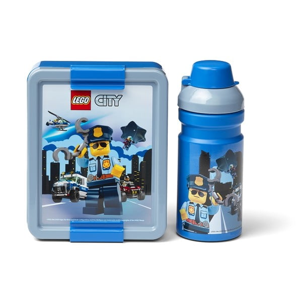 Zestaw butelki na wodę i pojemnika na lunch LEGO® City