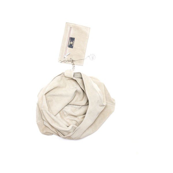 Torebka skórzana Roberta M 885 Beige-image-3