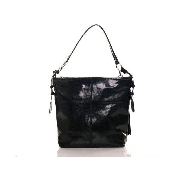 Skórzana torebka Hobo Black-image-3