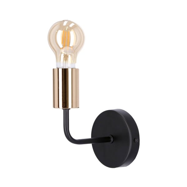 Kinkiet w czarno-miedzianym kolorze Spill – Candellux Lighting