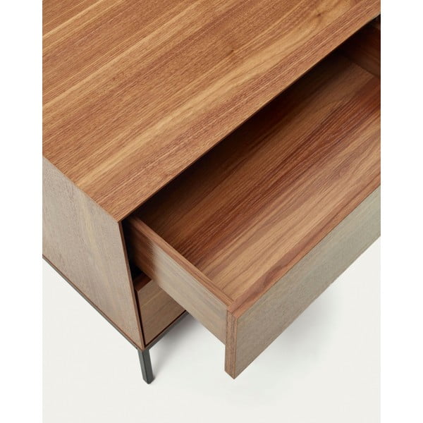 Szafka nocna w dekorze orzecha Vedrana – Kave Home-image-4