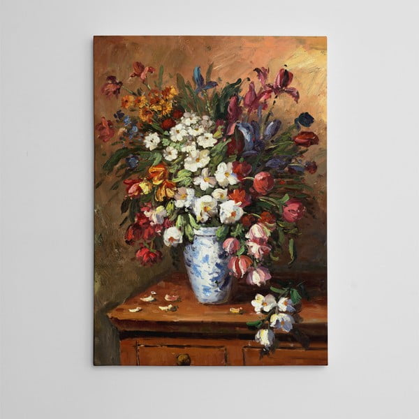 Obraz na płótnie "Kwiaty", 50x70 cm