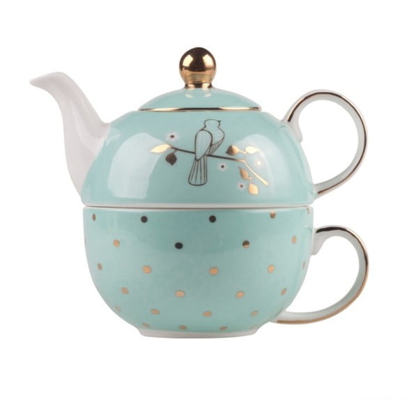 Komplet czajnika na herbatę z kubkiem Miss Darcy