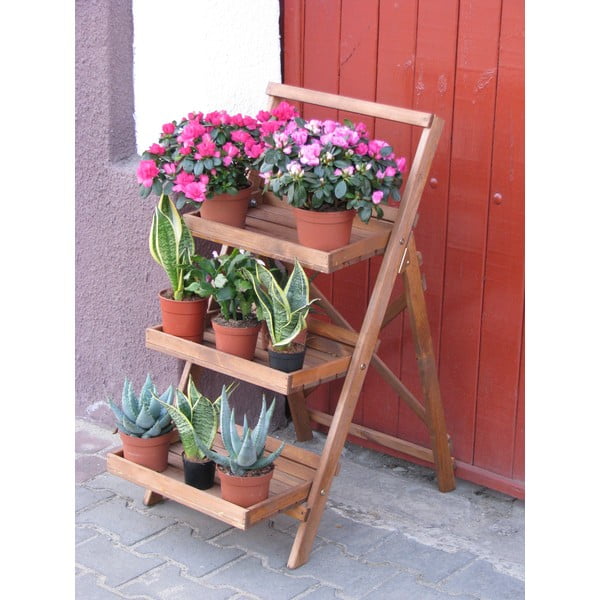 Drewniany stojak na kwiaty – Rojaplast-image-1