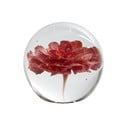 Szklany obciążnik do papieru (wysokość 8 cm) Flower – Light & Living