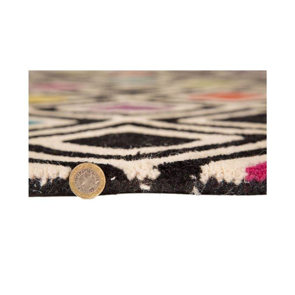 Dywan wełniany Flair Rugs Diamond, 80x150 cm-image-3