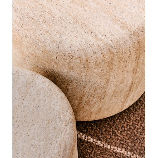 Okrągły stolik ogrodowy betonowy ø 60 cm Drasi – Kave Home-image-3