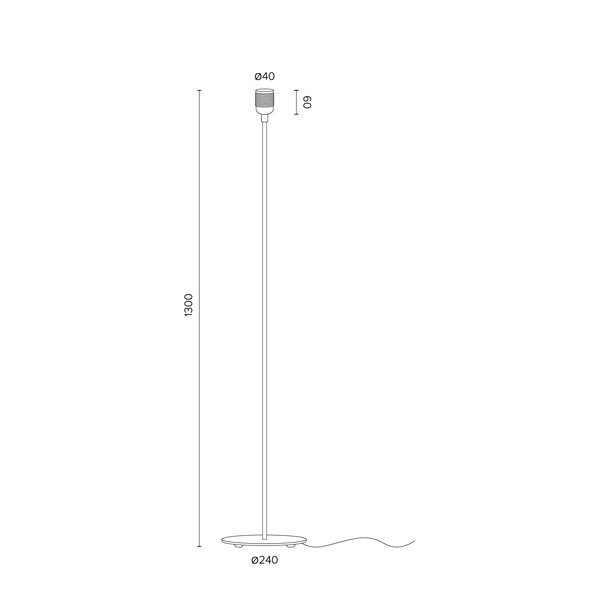 Biała lampa stojąca Sotto Luce Uno-image-2