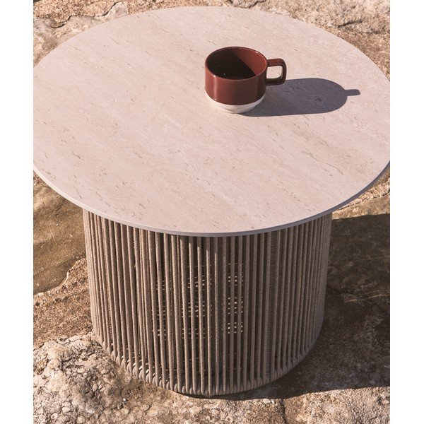Metalowy okrągły stolik ogrodowy ø 55 cm Orosei – Kave Home-image-2