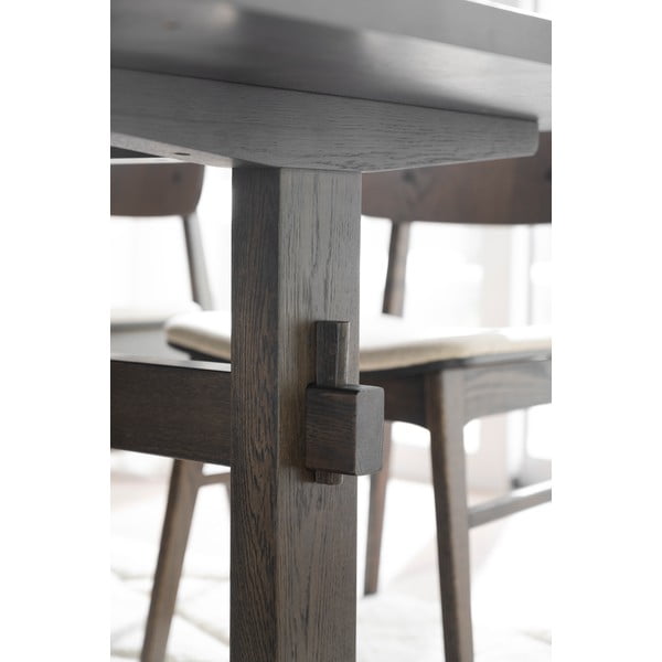 Rozkładany stół z blatem w dekorze dębu 240x95 cm Westville – Rowico-image-4