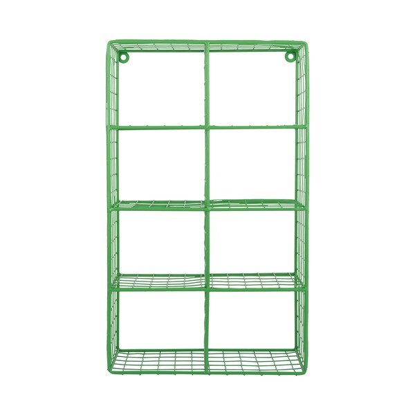 Zielona wielopoziomowa stalowa półka 30 cm Reja – PT LIVING