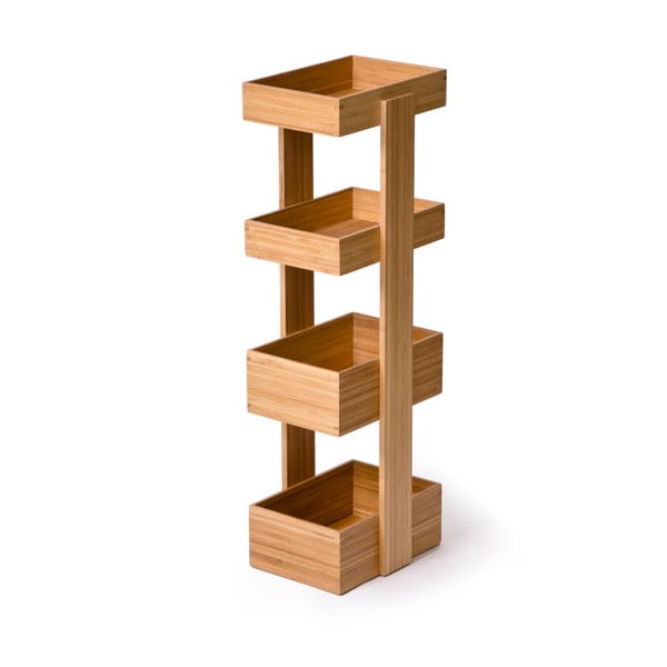 Bambusowy regał łazienkowy Wireworks Caddy Bamboo-image-1