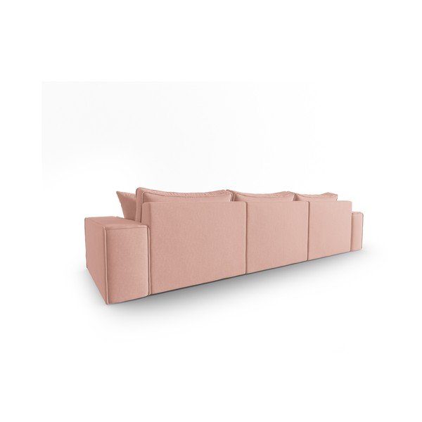 Różowa sofa 292 cm Mike – Micadoni Home-image-3