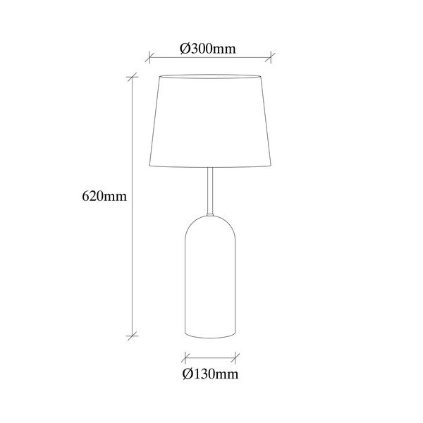 Drewniana lampa stołowa Opviq lights Herkules-image-2