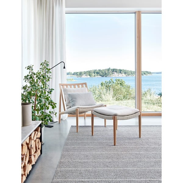 Szary dywan odpowiedni na zewnątrz 60x125 cm Belle Concrete – Pappelina-image-1