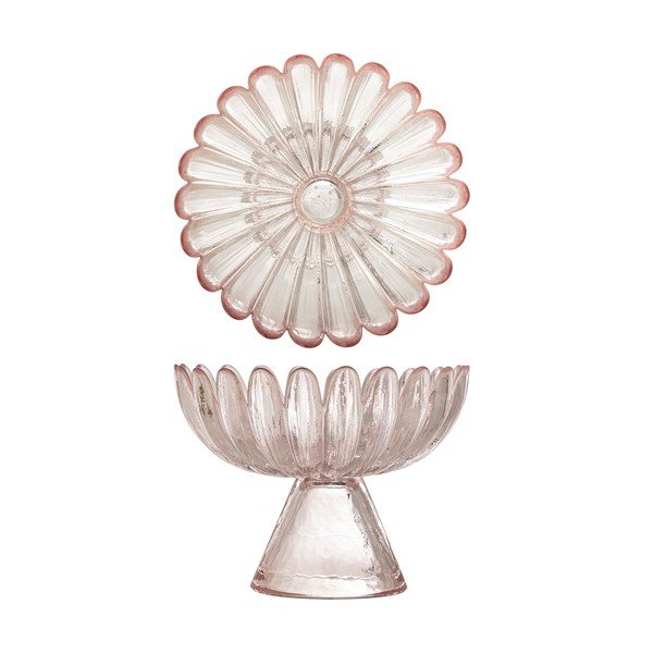 Jasnoróżowa szklana miska do serwowania 220 ml Nalu – Bloomingville-image-4