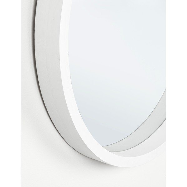 Lustro z drewnianą ramą ścienne ø 52 cm Tiziano – Bizzotto-image-1