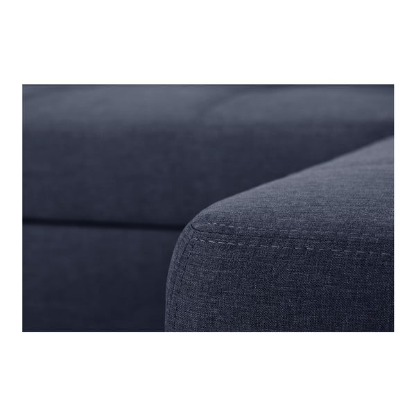 Niebieski rozkładany narożnik prawostronny Pashmina-image-3