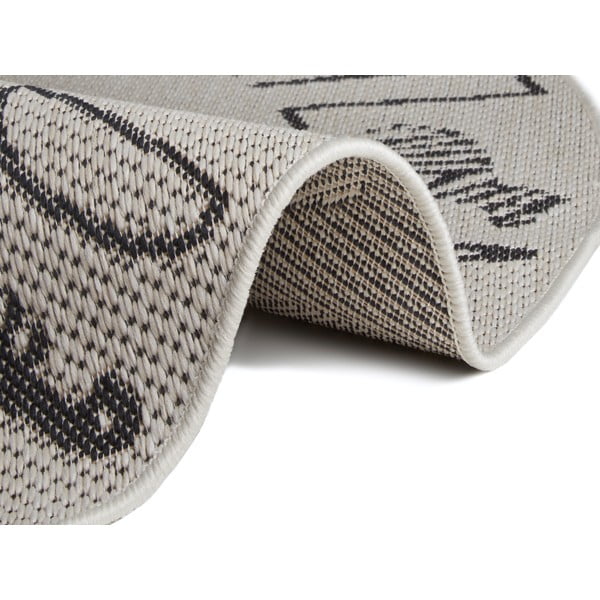 Kremowy dywan dla dzieci Ragami Letters, ø 160 cm-image-1