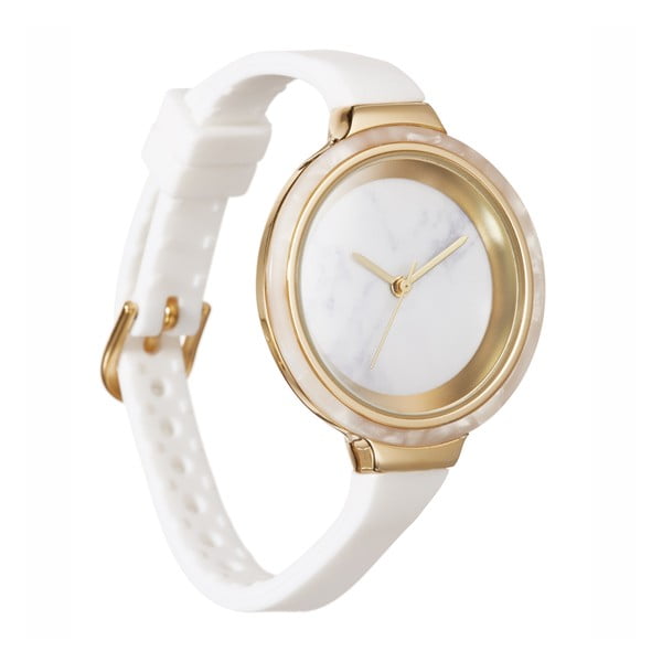 Biały zegarek damski Rumbatime Orchard Marble