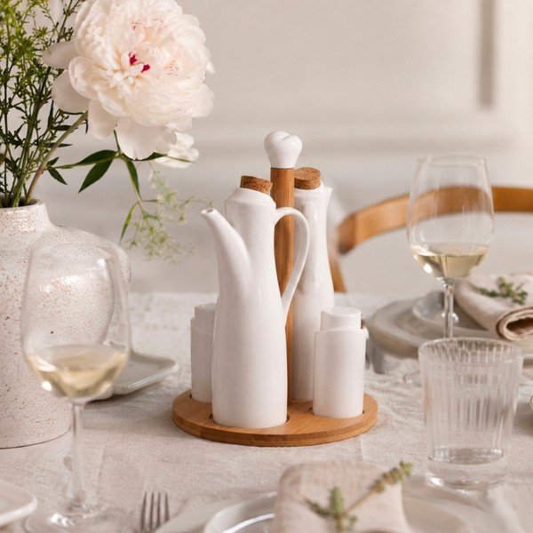 Porcelanowy zestaw na przyprawy Whiteline – Orion-image-1