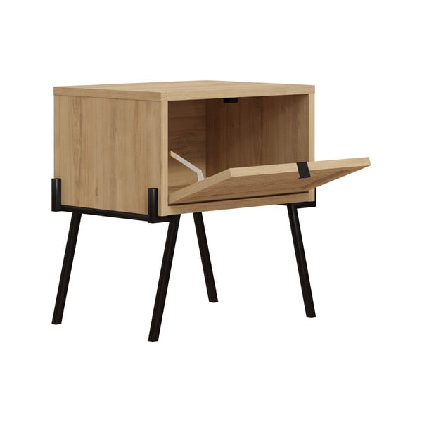 Szafka nocna w dekorze dębu Ecrin – Marckeric-image-3