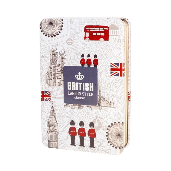 Notes British, biały