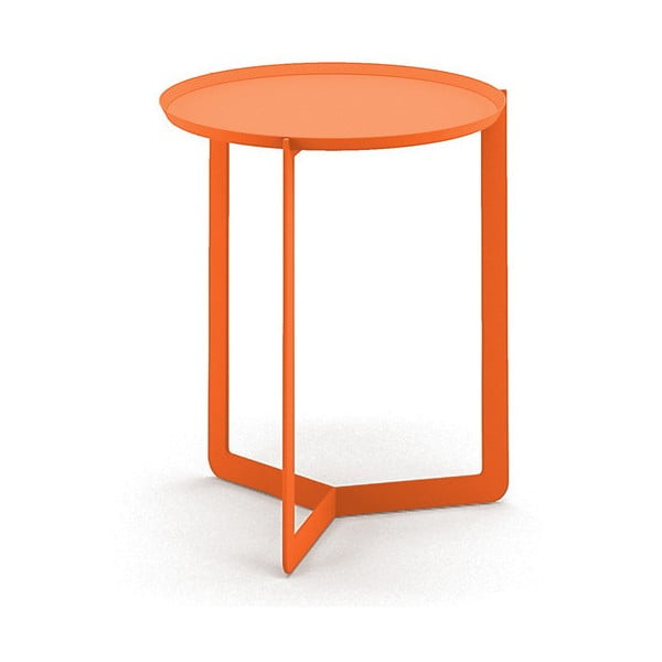 Pomarańczowy stolik MEME Design Round