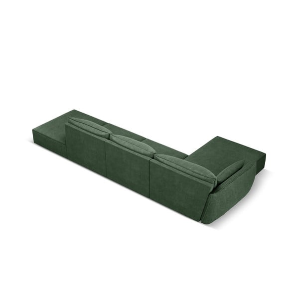 Ciemnozielony narożnik (lewostronny) Vanda – Mazzini Sofas-image-3